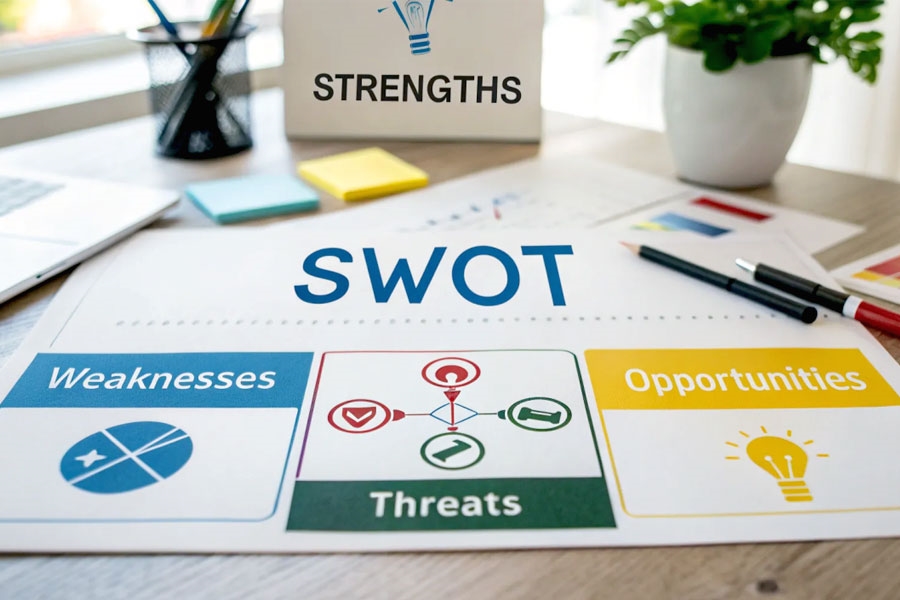 SWOT Analysis Video (Strategy Skills No. 6) > Farasazeh Dej Kavan Co